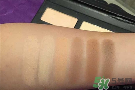 kat von d 6色修容盘色号 kat von d 6色修容盘试色